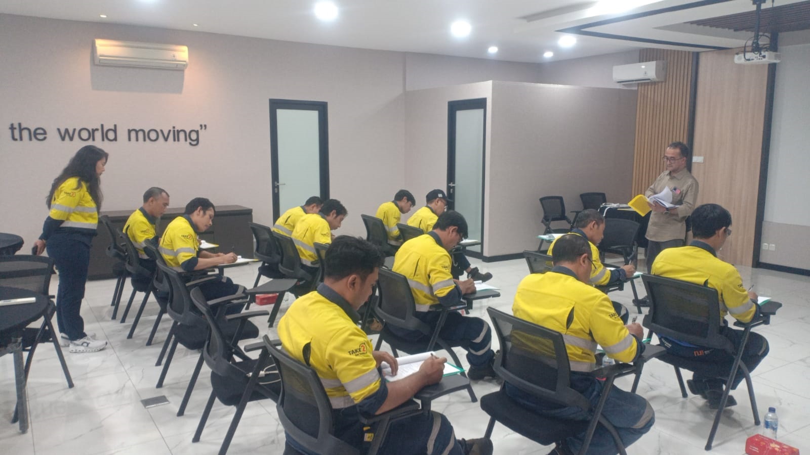 Iso Certification Extended For Pt Nue, Staff Take Bnsp Certification Exam